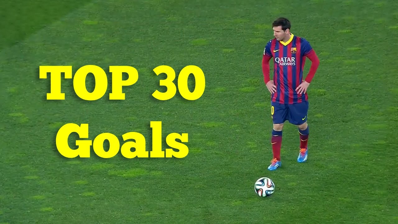 Lionel Messi – Top 30 des buts