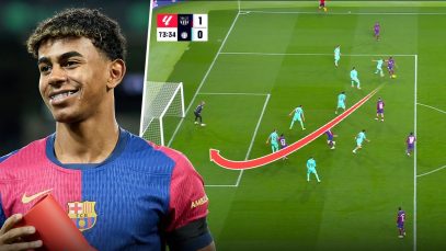 Ordenamos los 10 GOLES de LAMINE YAMAL en LALIGA EA SPORTS